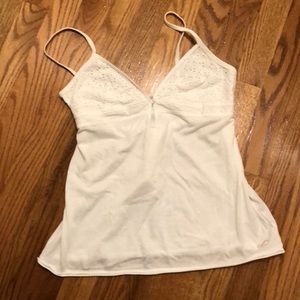 Hollister- white tank